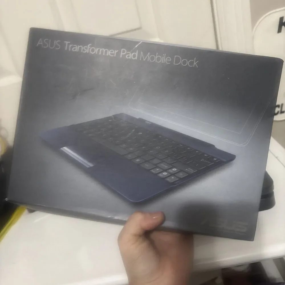 ASUS Transformer Pad Mobile Dock Keyboard for TF300T P/N: TF300T-Dock-BL Good !